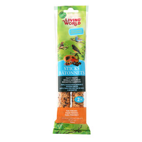 Living World Hagen Living World Finch Fruit Stick, 2-pack 60gr