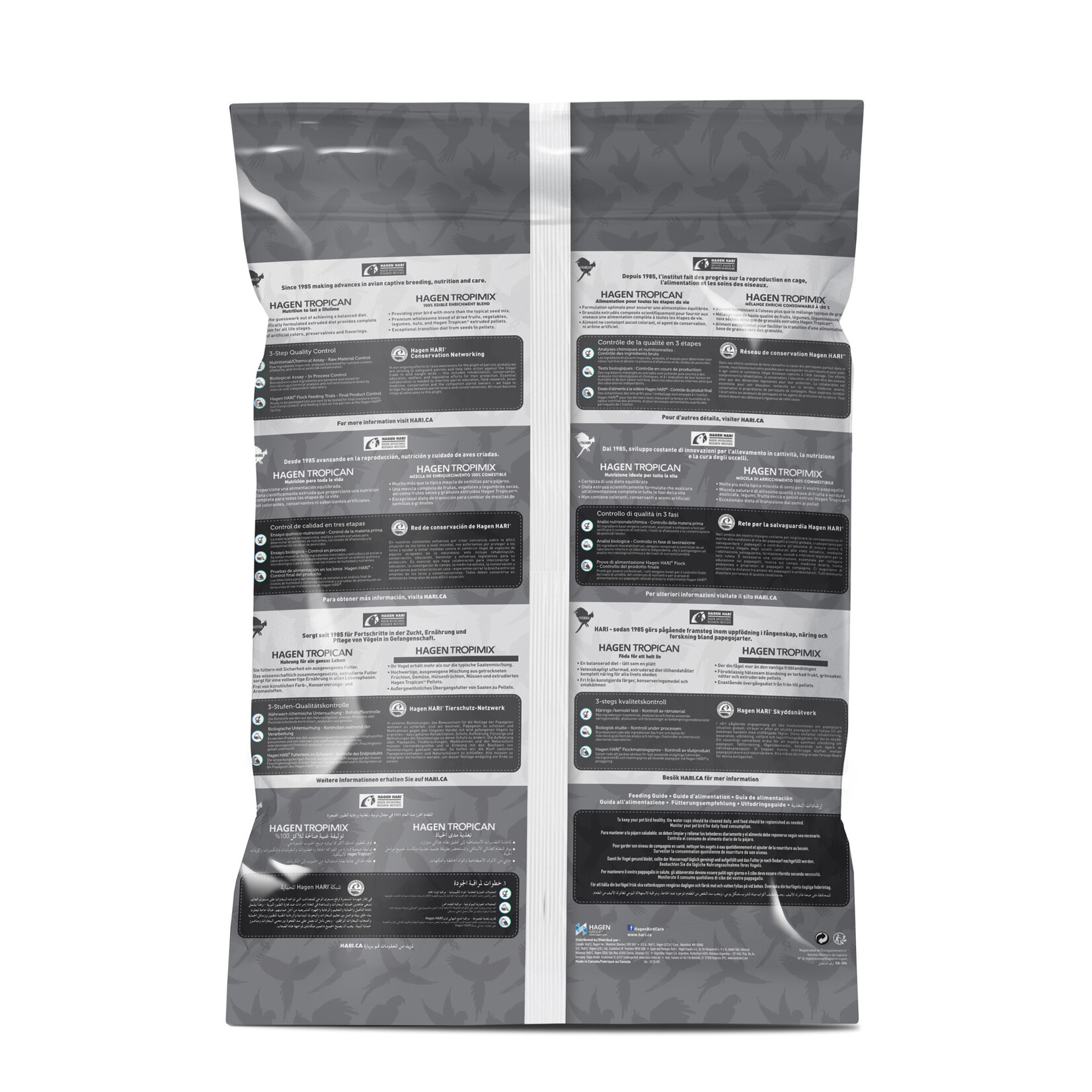 Hagen Tropimix Egg Food Mix 8 lbs  80603