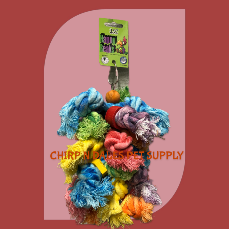 Happy Beaks A&E Happy Beaks Woolly Monster Medium