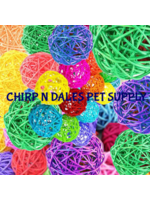 Chirp N Dales Colored Vine Ball 3"