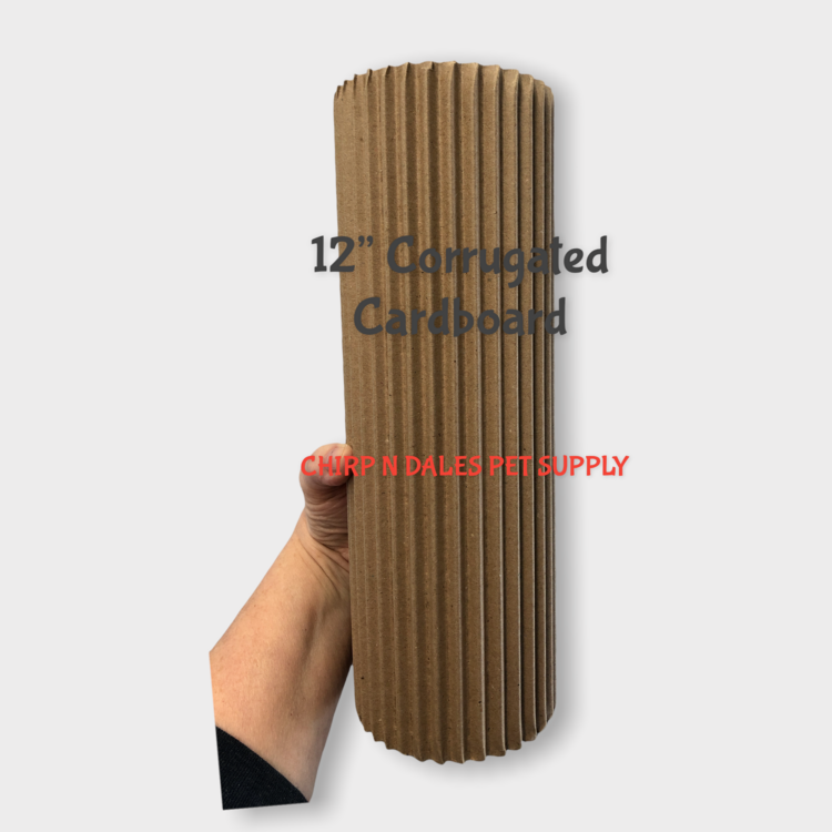 Chirp N Dales Corrugated Cardboard 12" Width per Foot