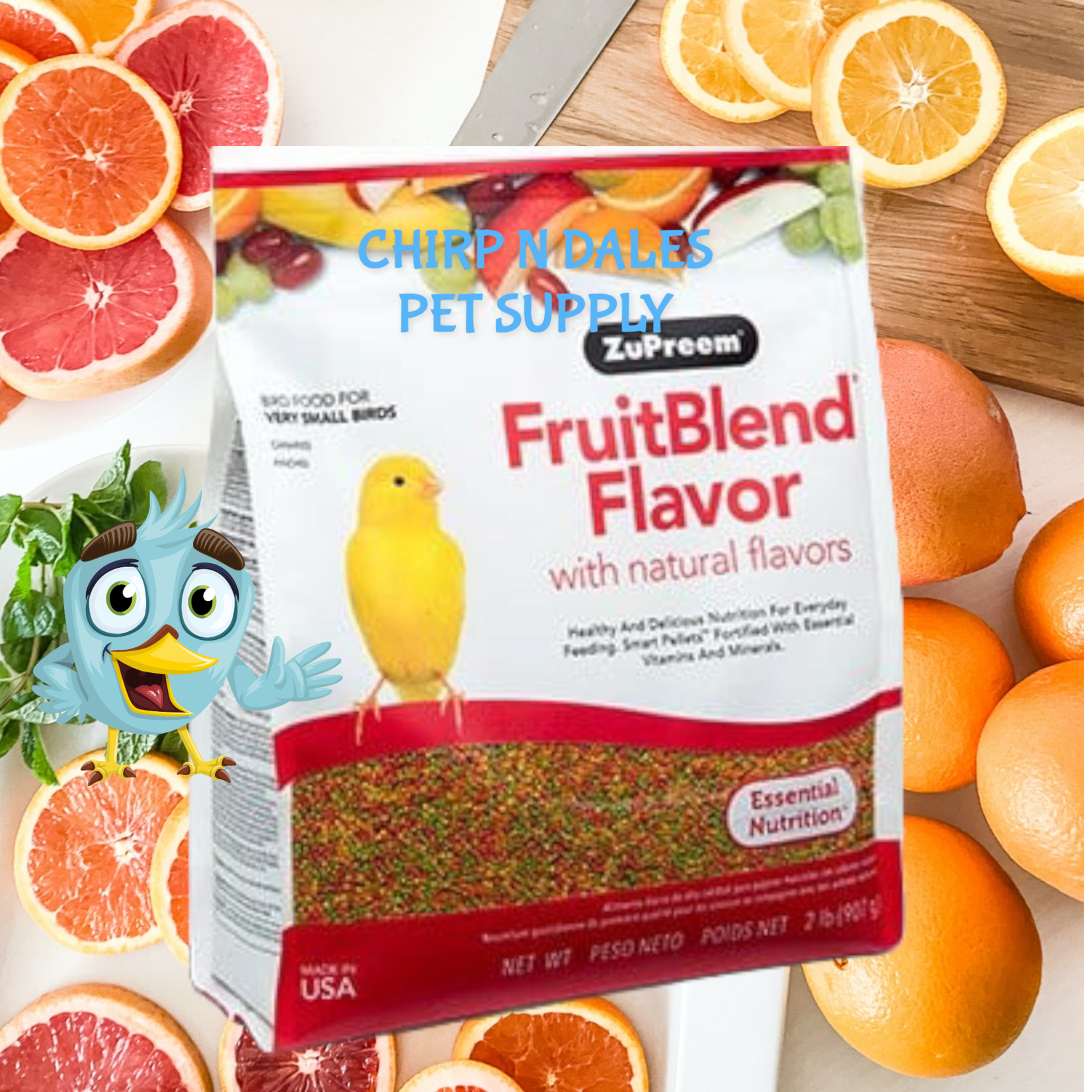 Zupreem Zupreem Fruitblends  X Small (1 lb) 173