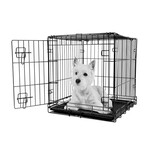 Hagen Dogit Single Door Wire Crate - Small - 61 x 45 x 51 cm (24 x 17.5 x 20 in)