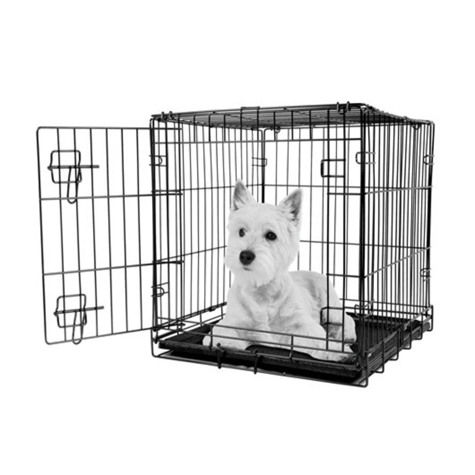 Hagen Dogit Single Door Wire Crate - Small - 61 x 45 x 51 cm (24 x 17.5 x 20 in)