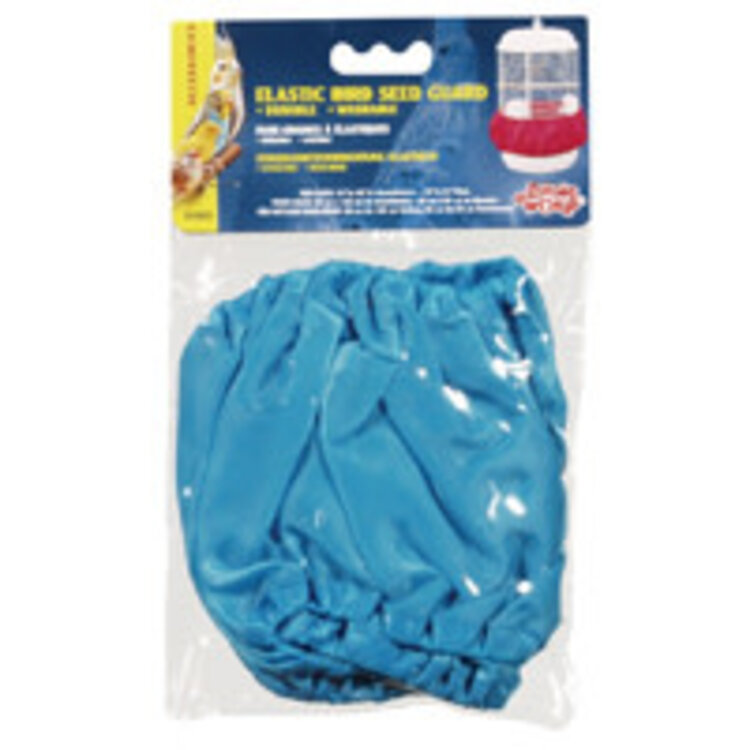 Hagen Hagen Living World Bird Seed Guard - Medium - Sky Blue