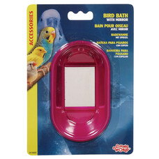Hagen Living World Oval Bird Bath with Mirror 81800