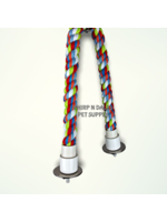 100 % Cotton 3 Strand Rope 1/4'' (per foot) - Chirp N Dales Pet Supply