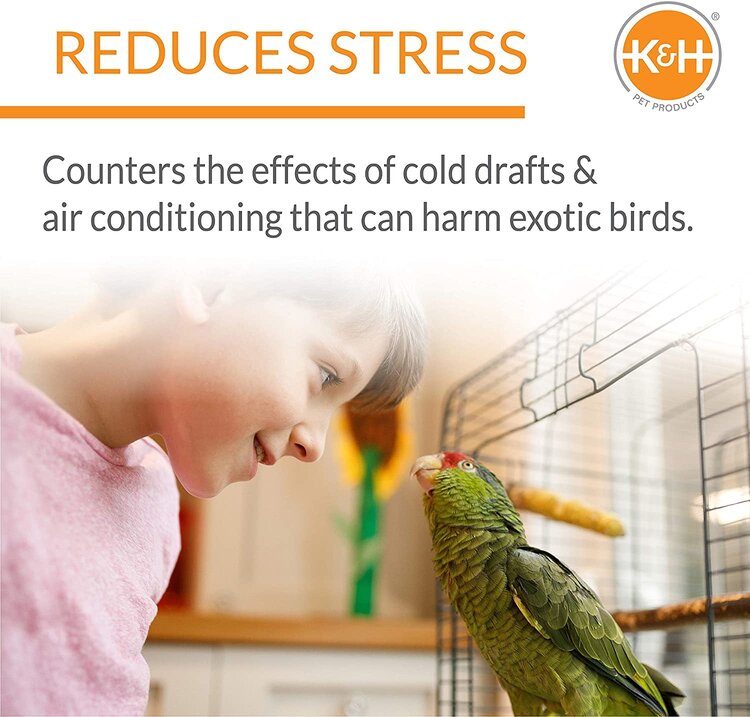 K&H Pet Snuggle-Up Bird Warmer Small/Medium (3”x5”) #9050