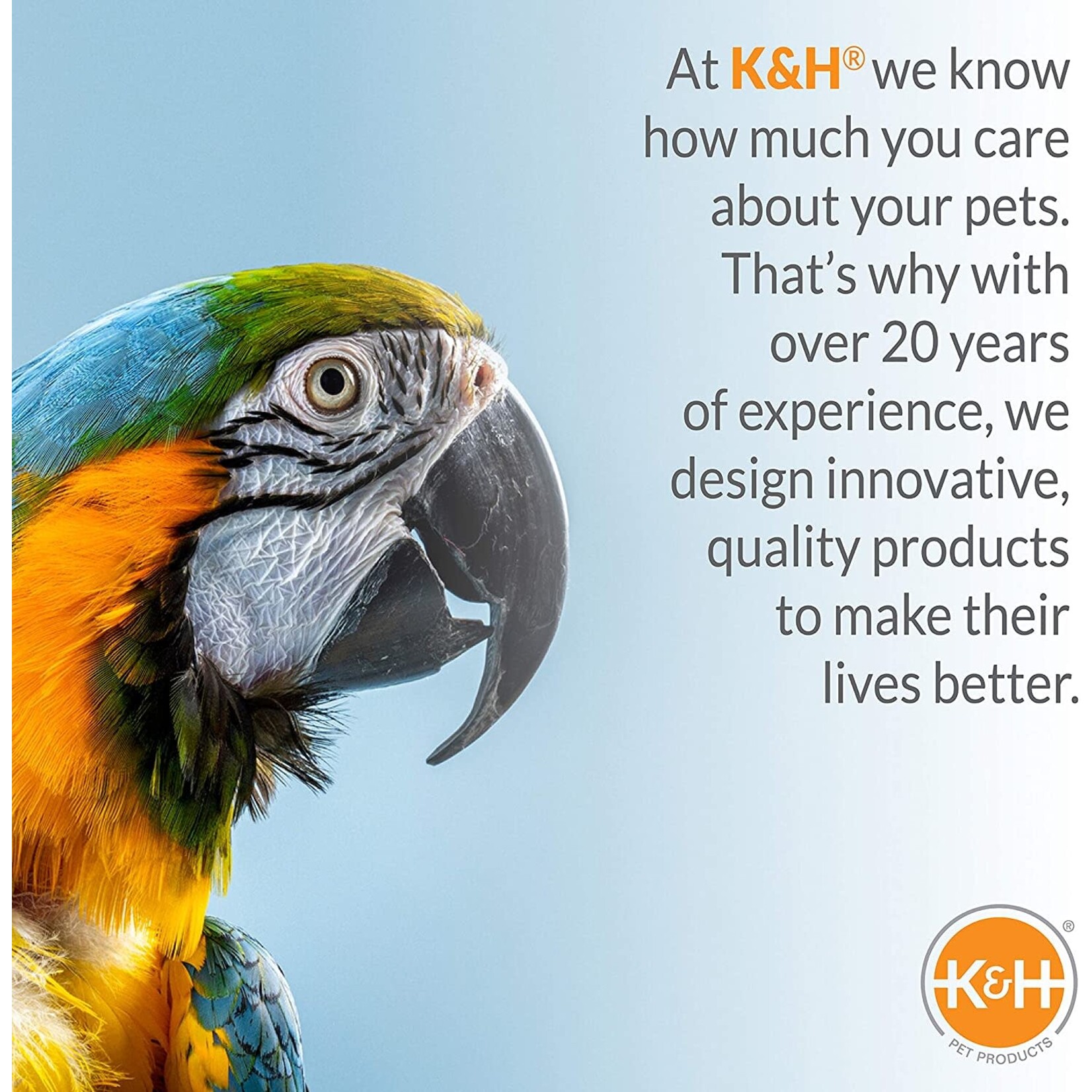 K&H Pet  Snuggle-Up Bird Warmer Amazons< Greys and Larger sized Birds