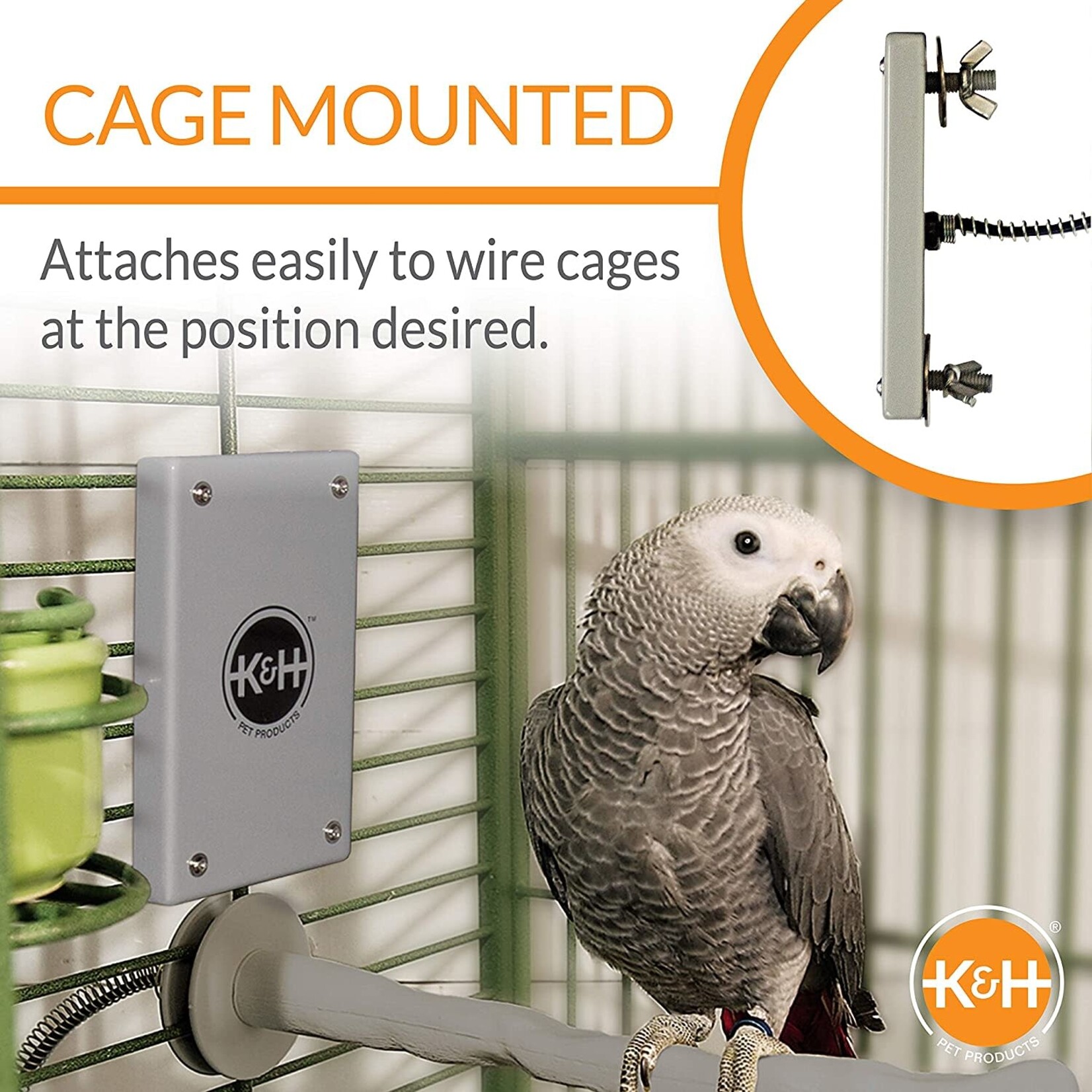 K&H Pet  Snuggle-Up Bird Warmer Amazons< Greys and Larger sized Birds