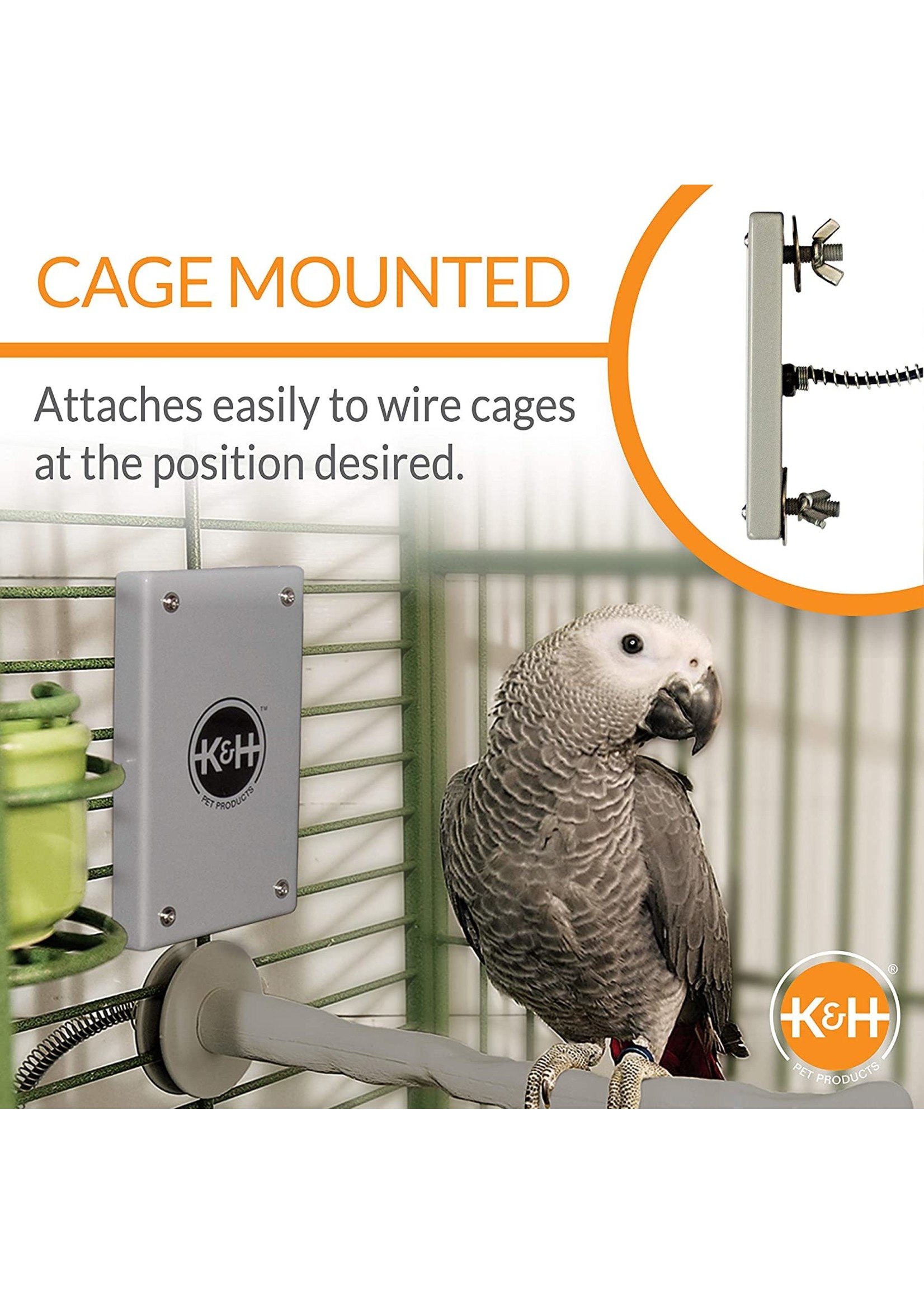 K&H Pet  Snuggle-Up Bird Warmer Amazons< Greys and Larger sized Birds