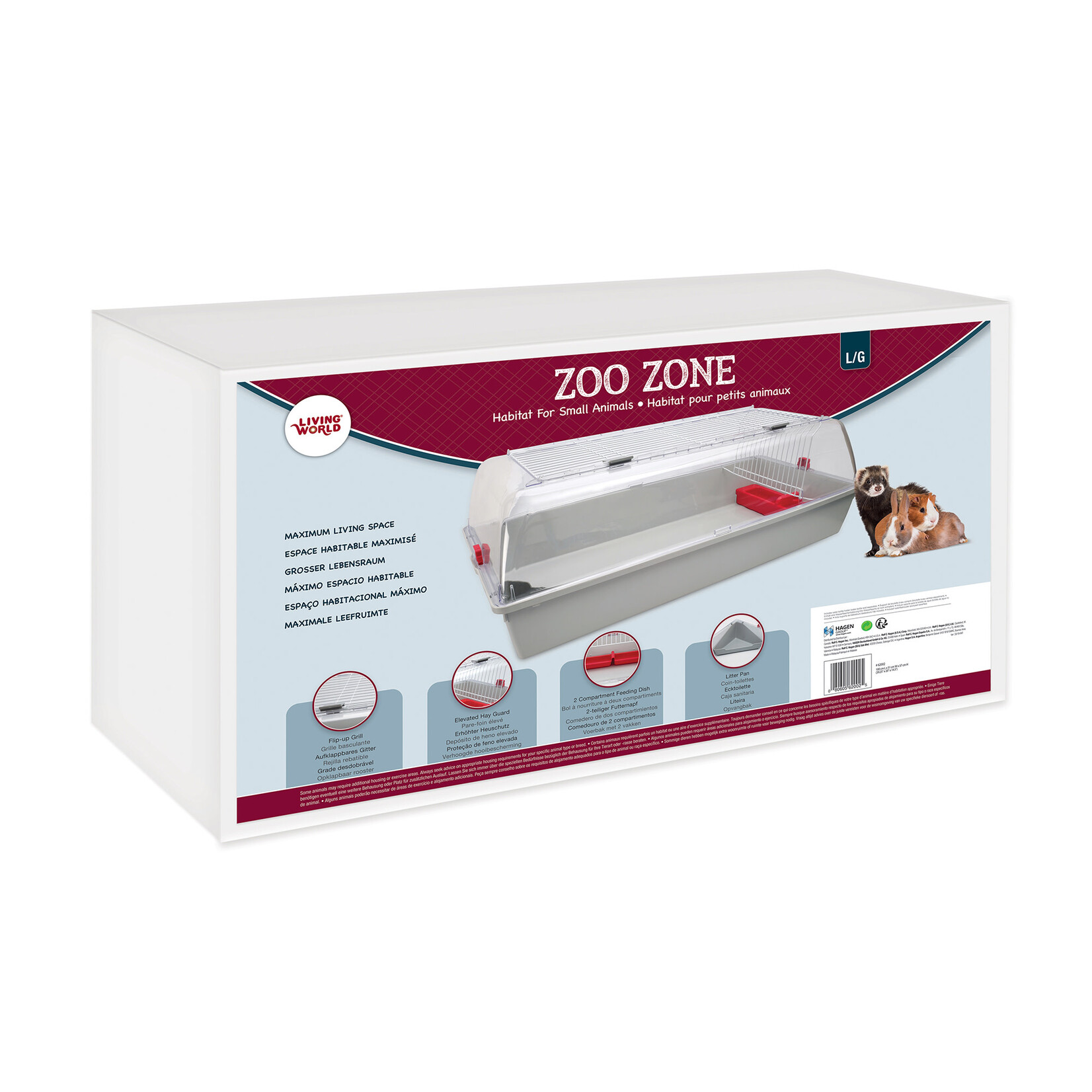 Living World Living World  ZooZone Small Animal Habitat  Large