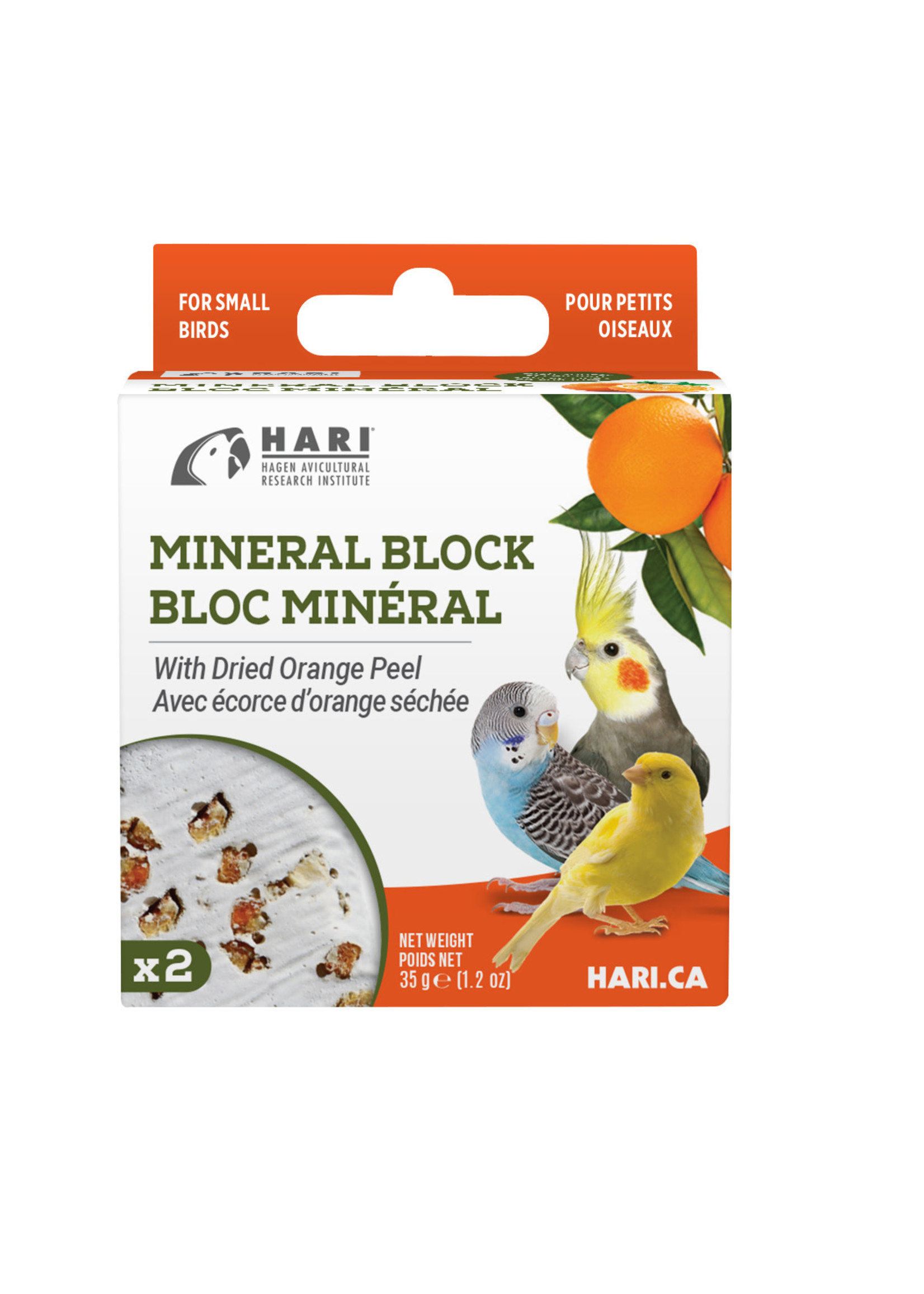 Hari HARI Mineral Block, Dried Orange Peel, 1.2 oz