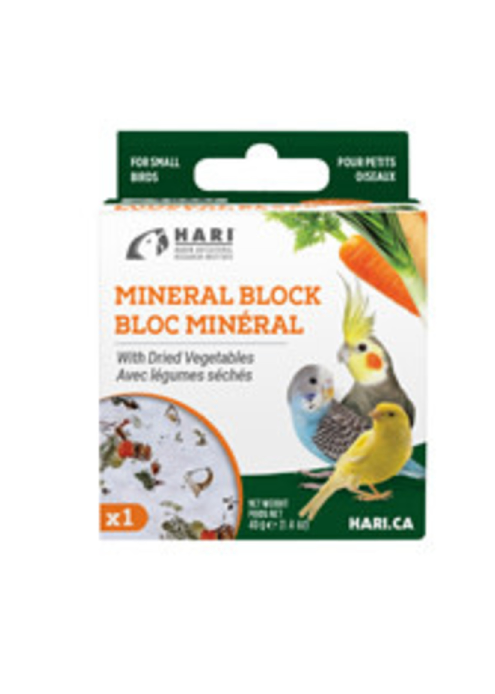 Hari HARI Mineral Block, Vegetable, 1.2 oz