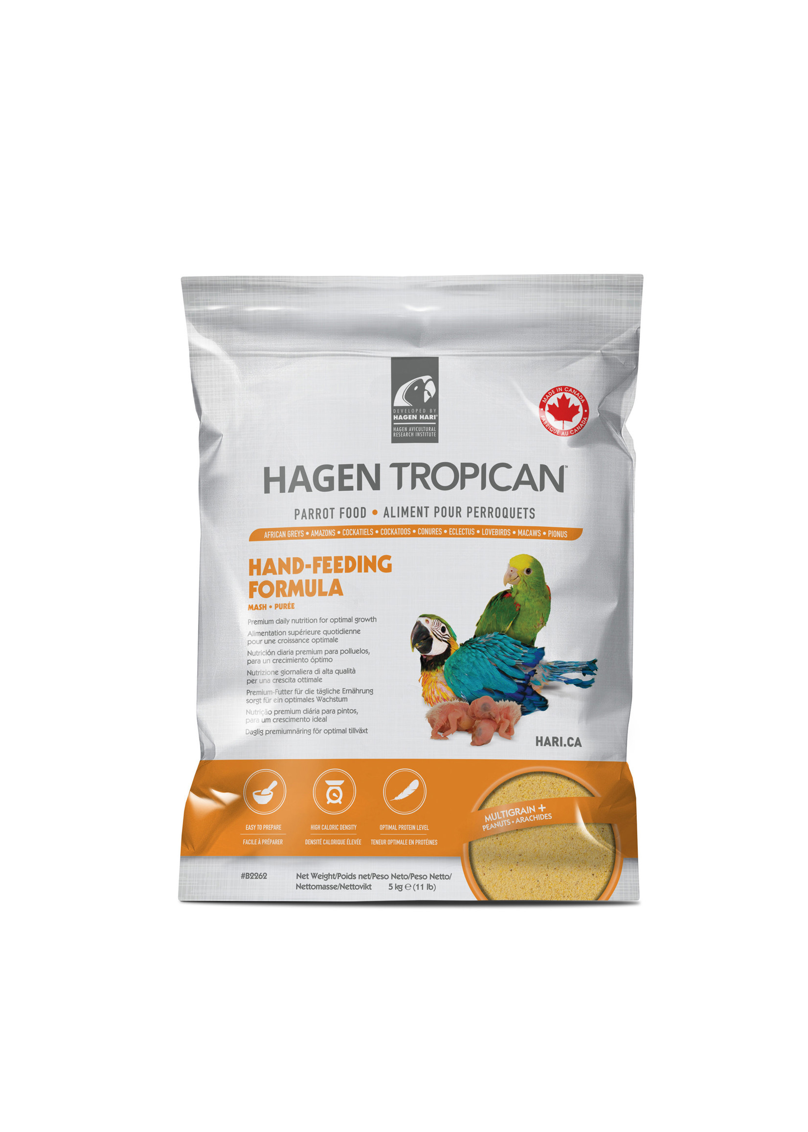 Tropican Hagen Tropican Hand Feeding Formula (11lb)