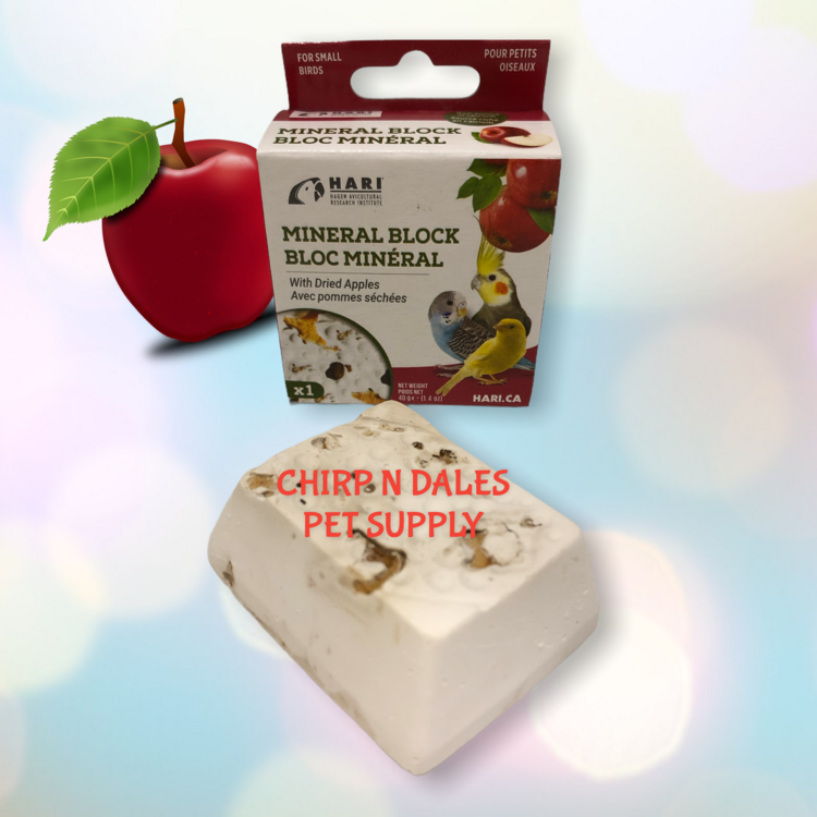 Hari HARI Mineral Block, Dried Apple, 1.2 oz