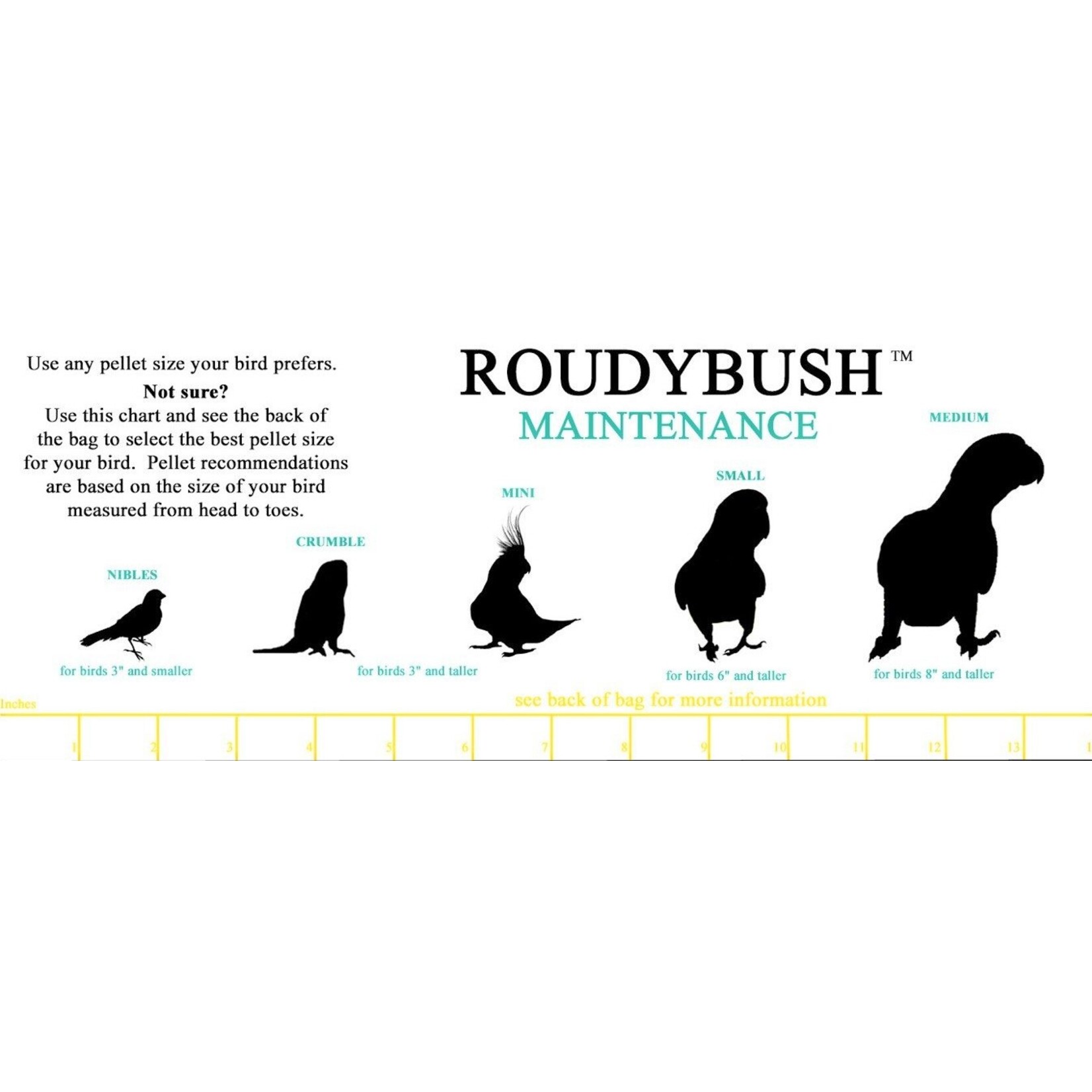 Roudybush Roudybush Maintenance Medium (10lb)