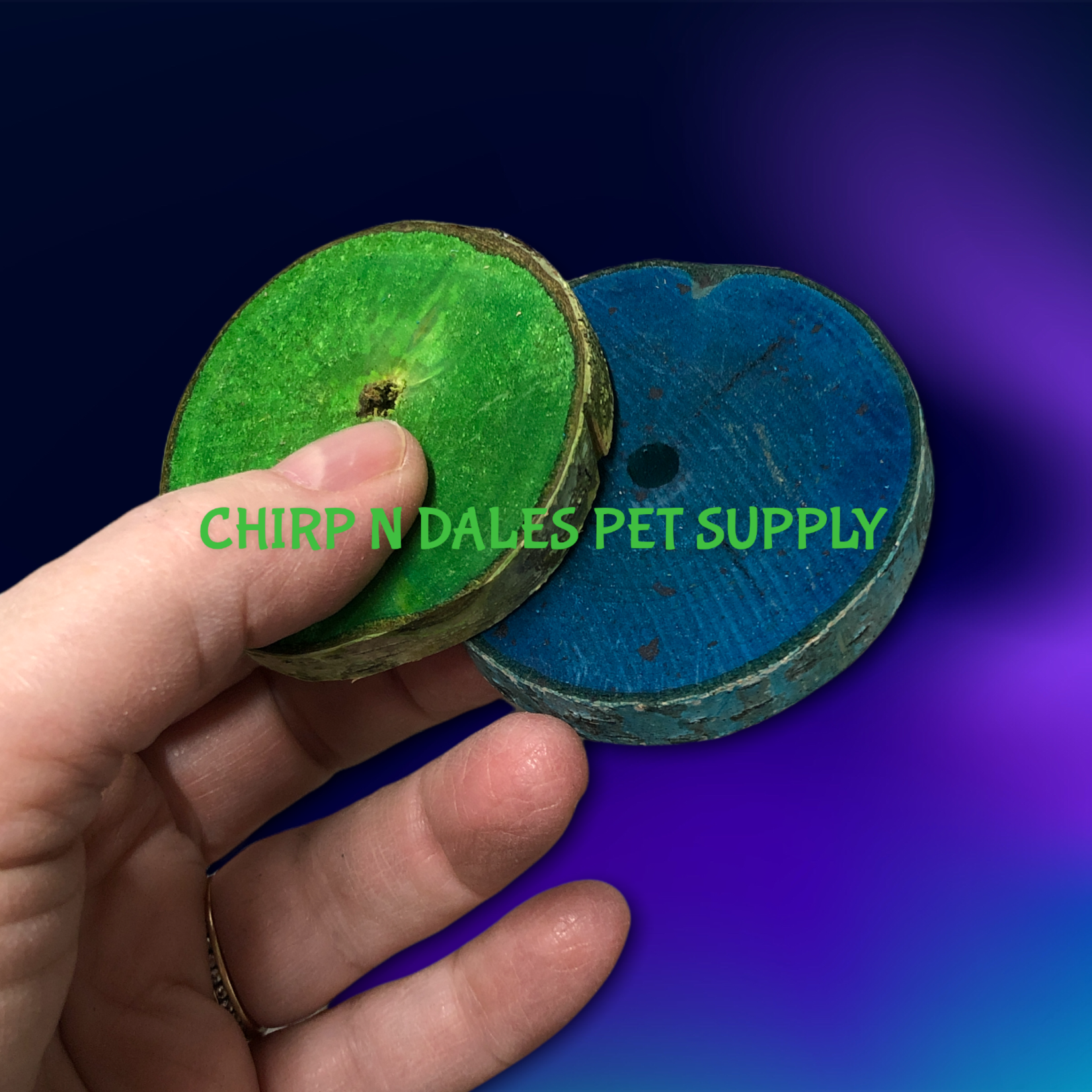 Birch Drilled Discs