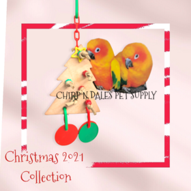 Bonkers Bonkers Leather Christmas Tree 9” x 3”