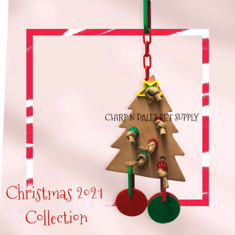 Bonkers Bonkers Leather Christmas Tree 9” x 3”