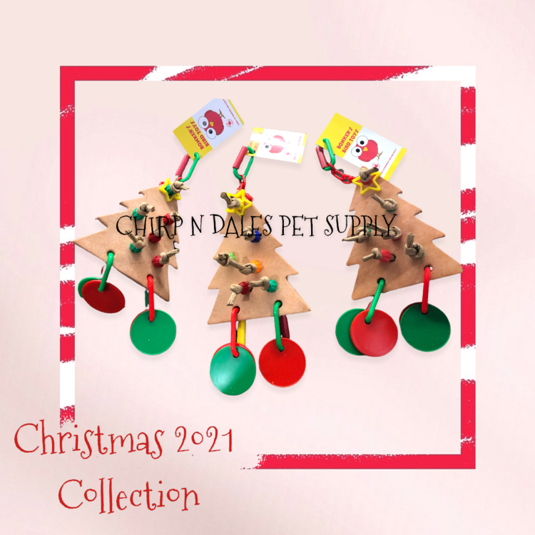 Bonkers Bonkers Leather Christmas Tree 9” x 3”