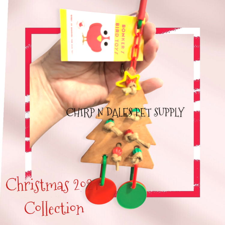 Bonkers Bonkers Leather Christmas Tree 9” x 3”