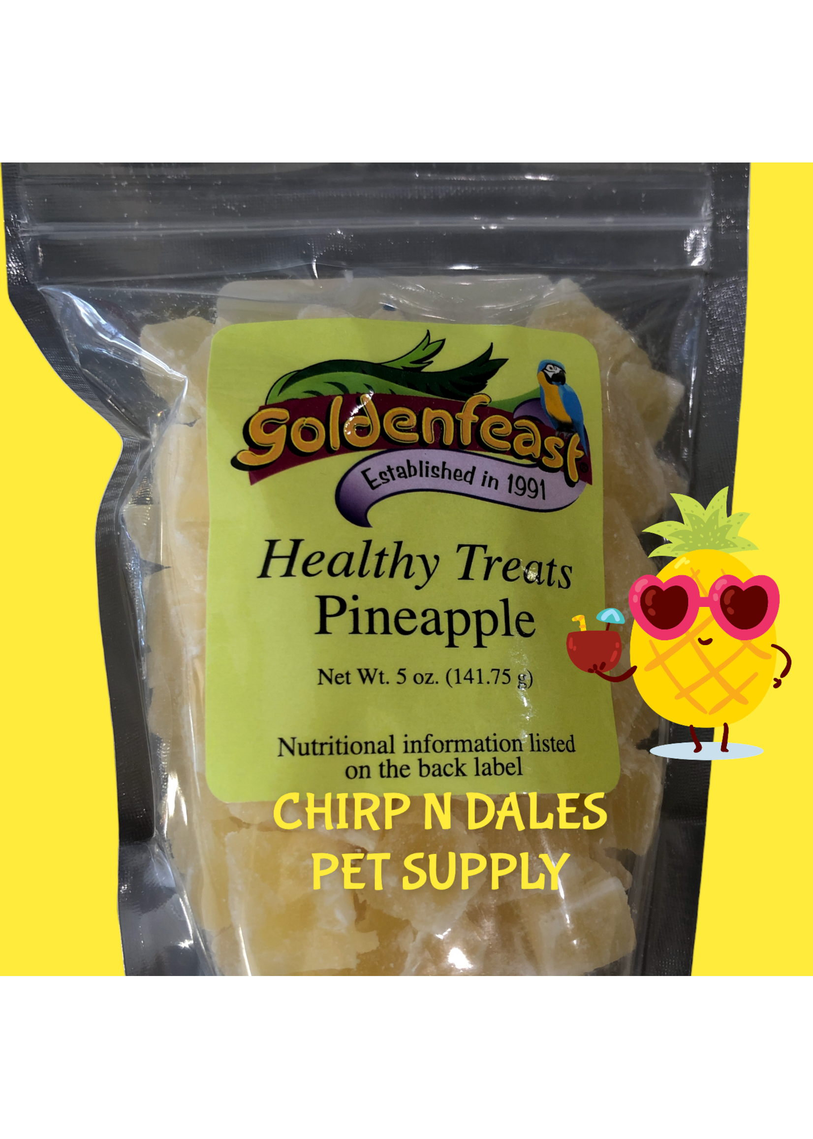 Goldenfeast GF Healthy Treats Pineapple (5oz)