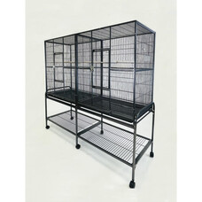 Glitter Pets Glitter Pet Double Flight Cage (FL02) 6421