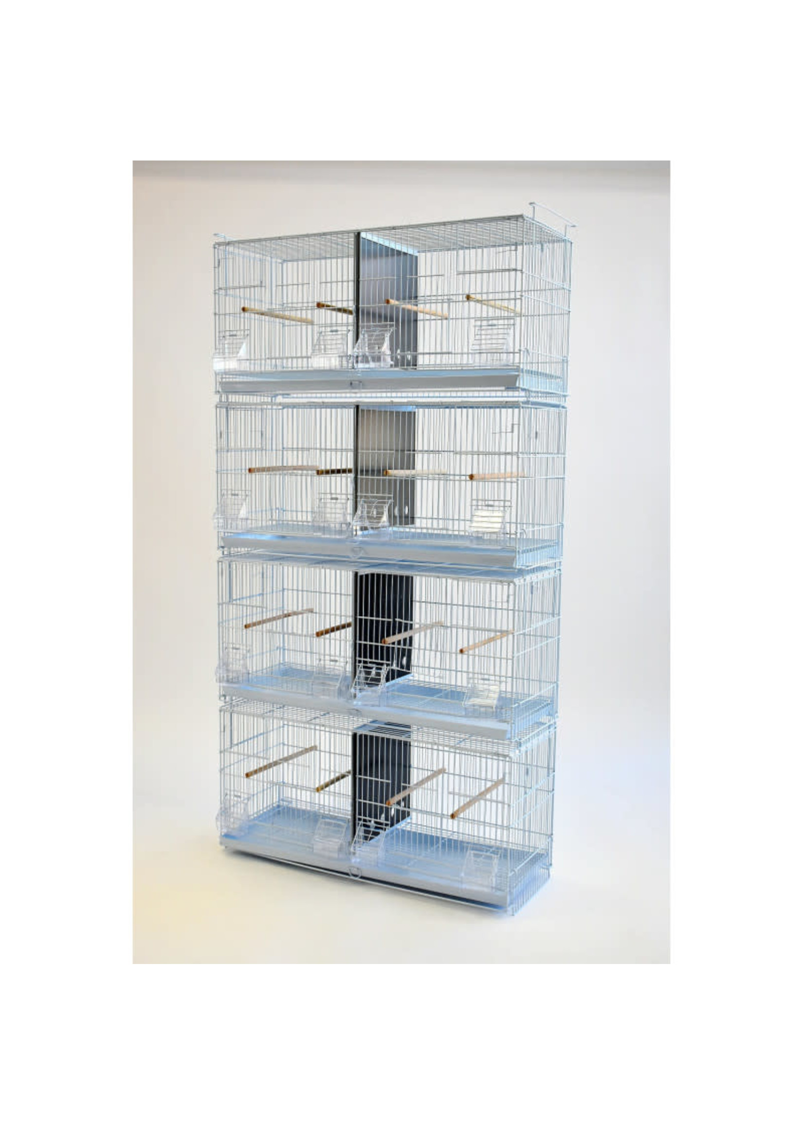 Glitter Pets GLITTER PET STACKED FINCH CANARY BREEDER CAGES (BR04) 30"(set of of 4 cages)