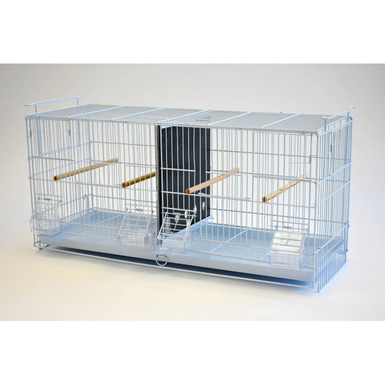 Glitter Pets GLITTER PET STACKED FINCH CANARY BREEDER CAGES (BR04) 30"(set of of 4 cages)