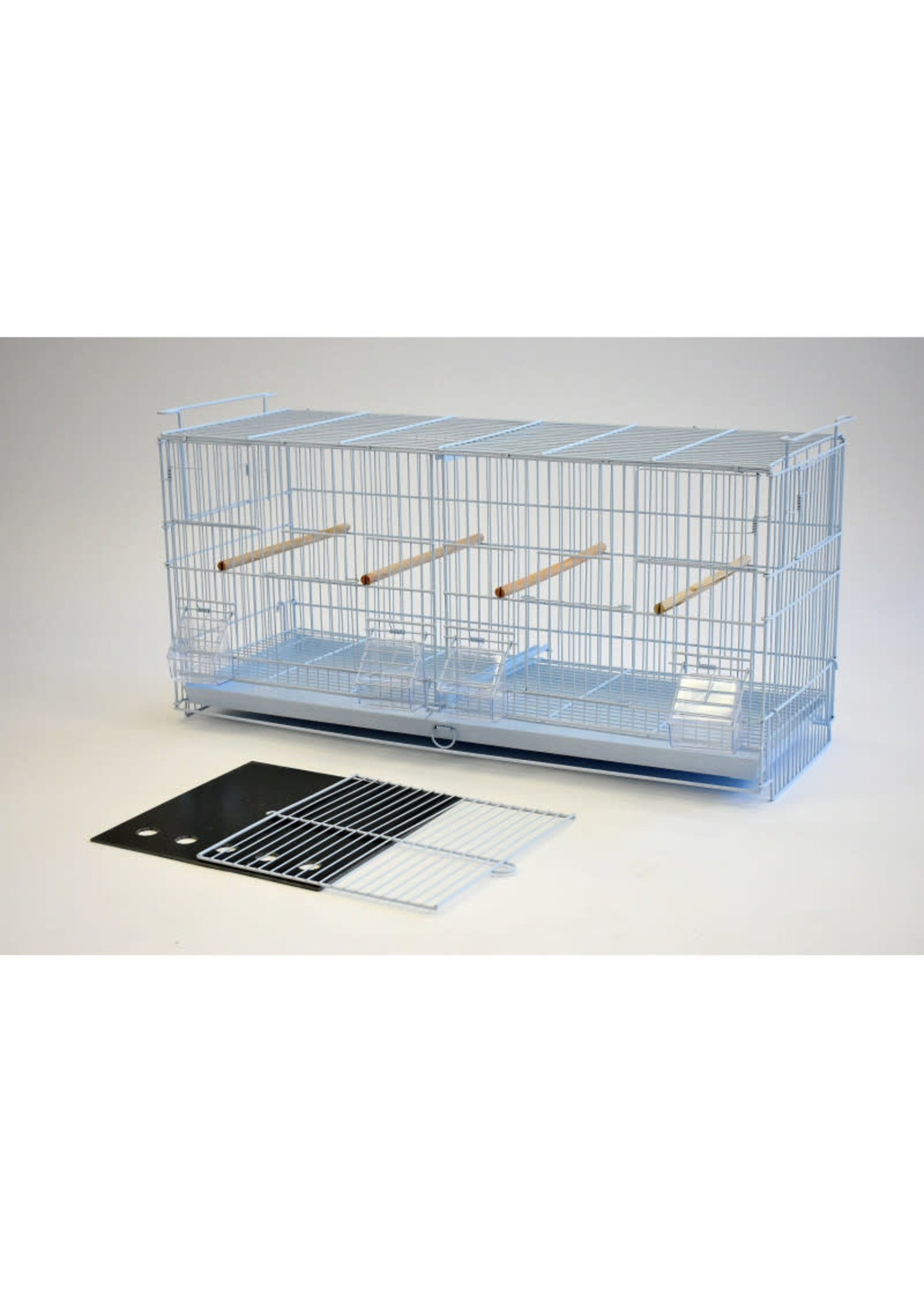 Glitter Pets GLITTER PET STACKED FINCH CANARY BREEDER CAGES (BR04) 30"(set of of 4 cages)