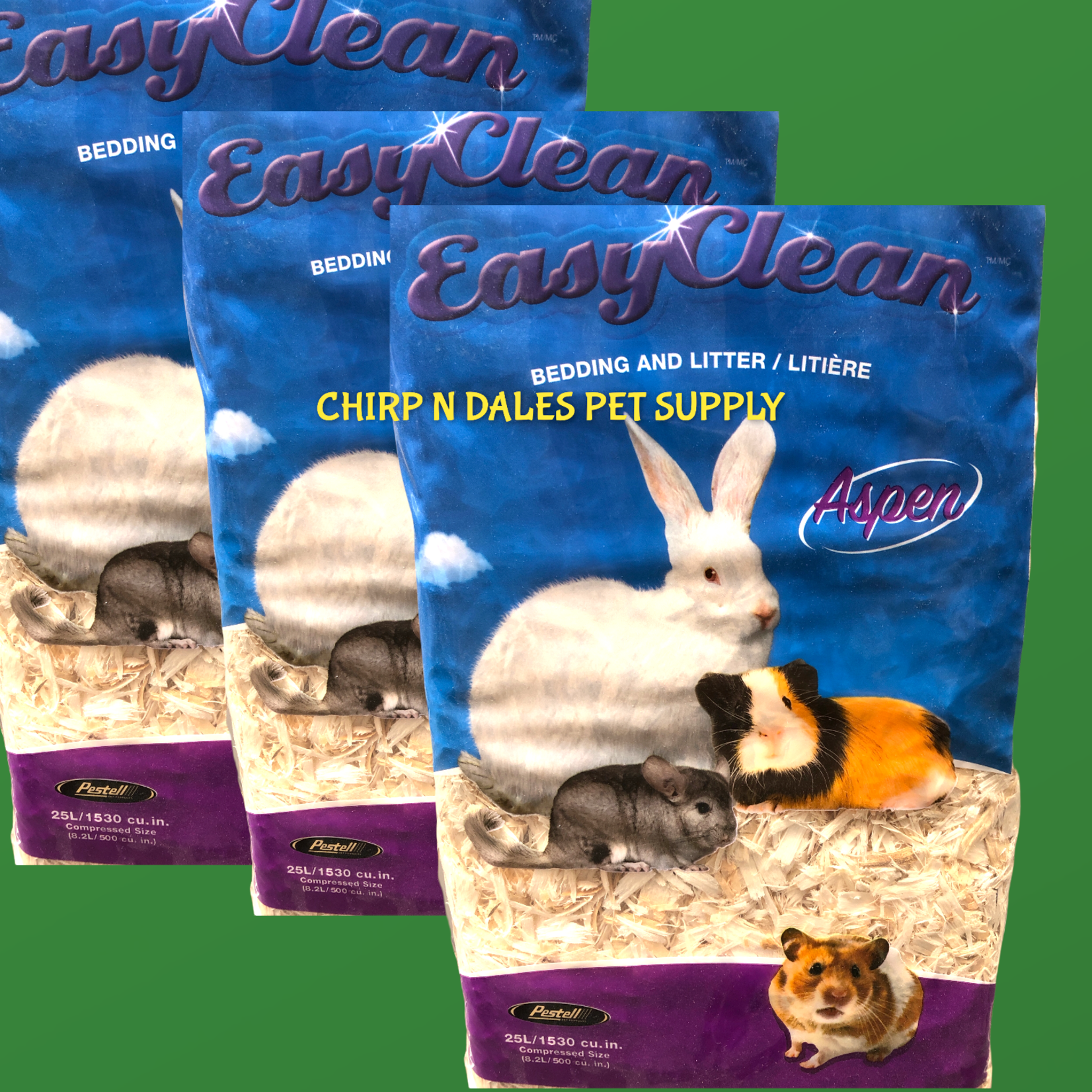 Pestell Easy Clean Aspen Bedding 25L