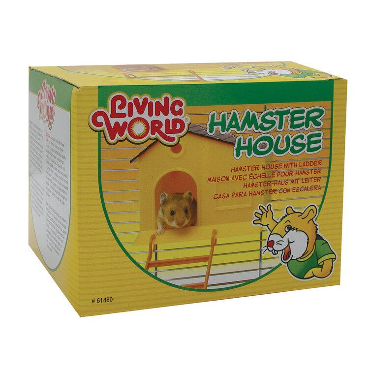 Living World Living World Hamster House, w/Step Ladder