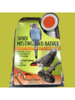 Rinse Ace Shower Misting Bird Bather