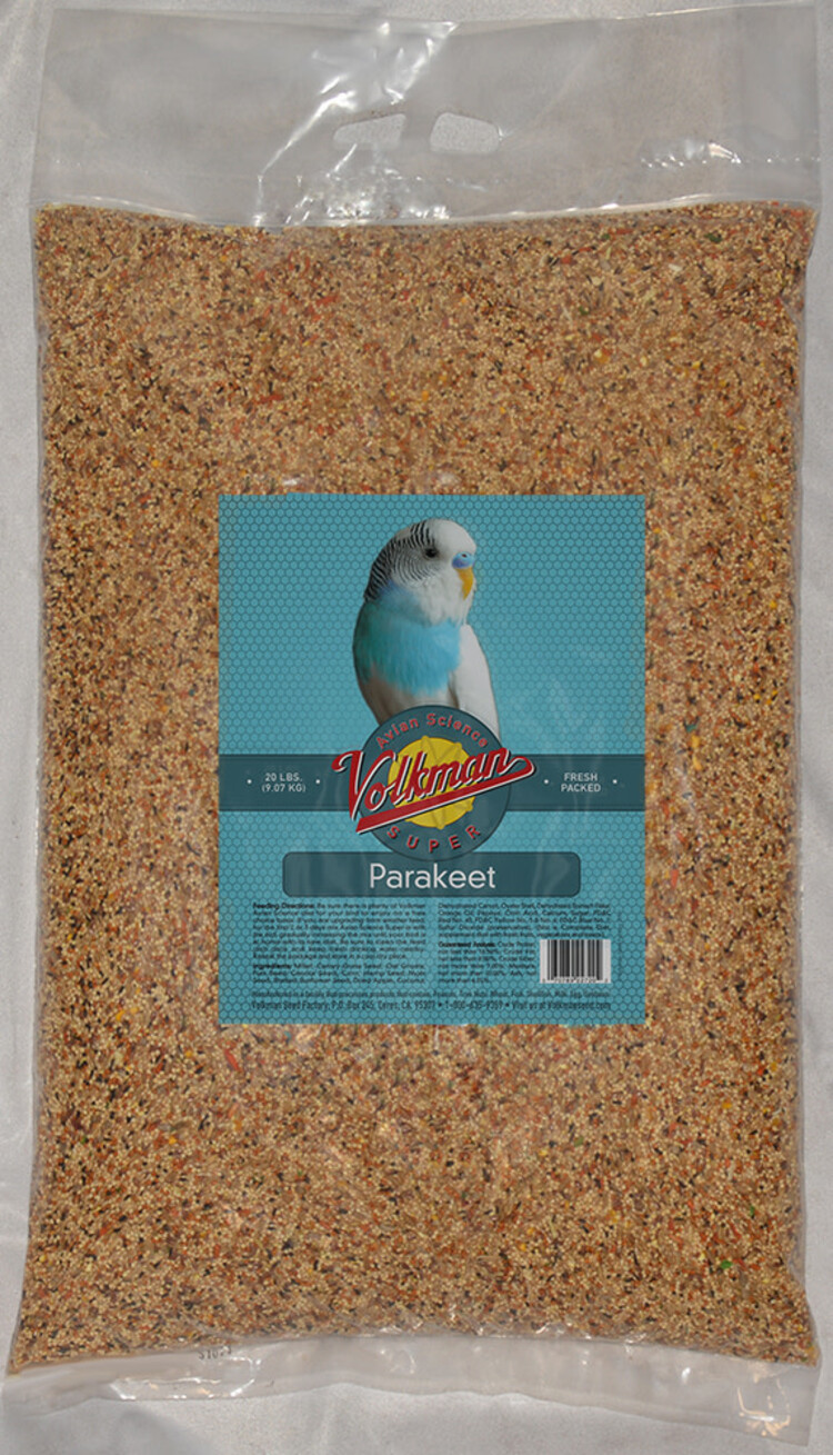 Volkmans Volkmans Avian Science Super Parakeet (20LB)