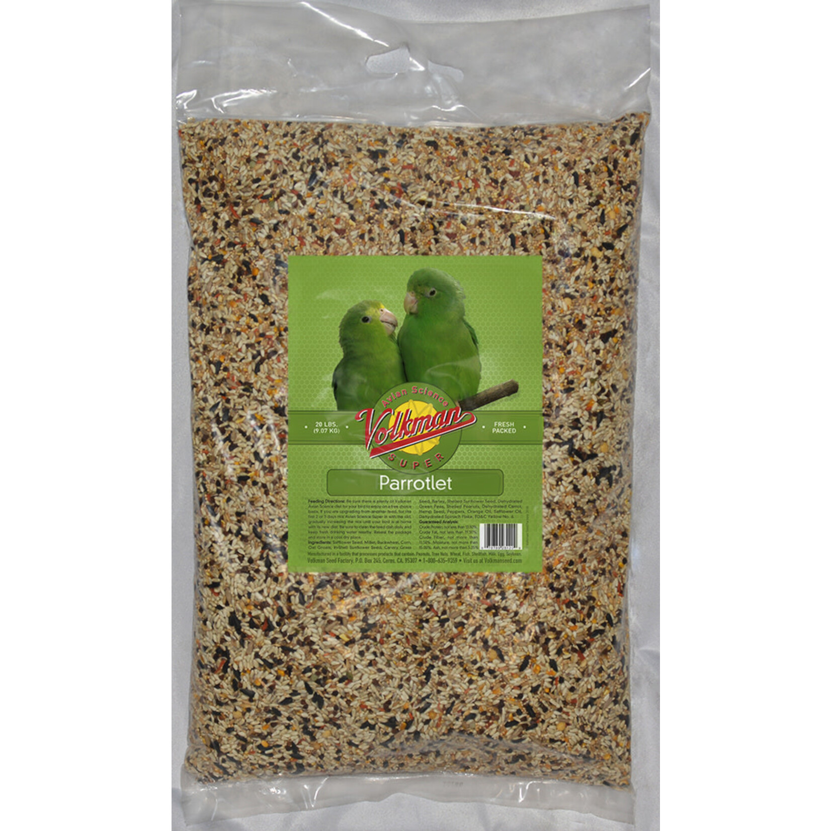 Volkmans Volkmans Avian Science Super Parrotlet (20lb)