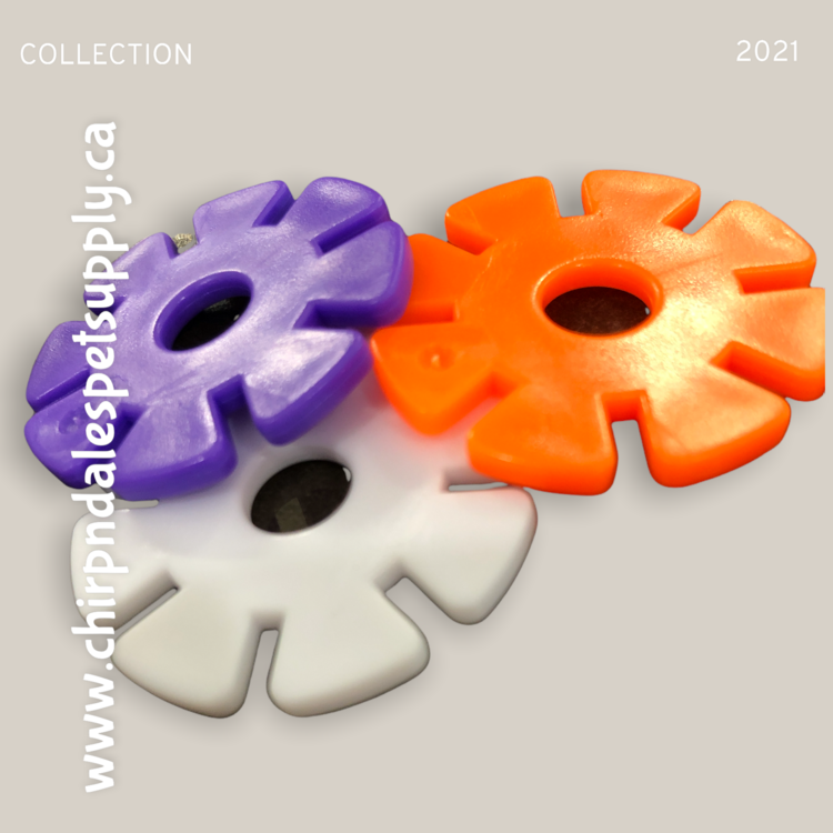 Plastic Snowflake Discs