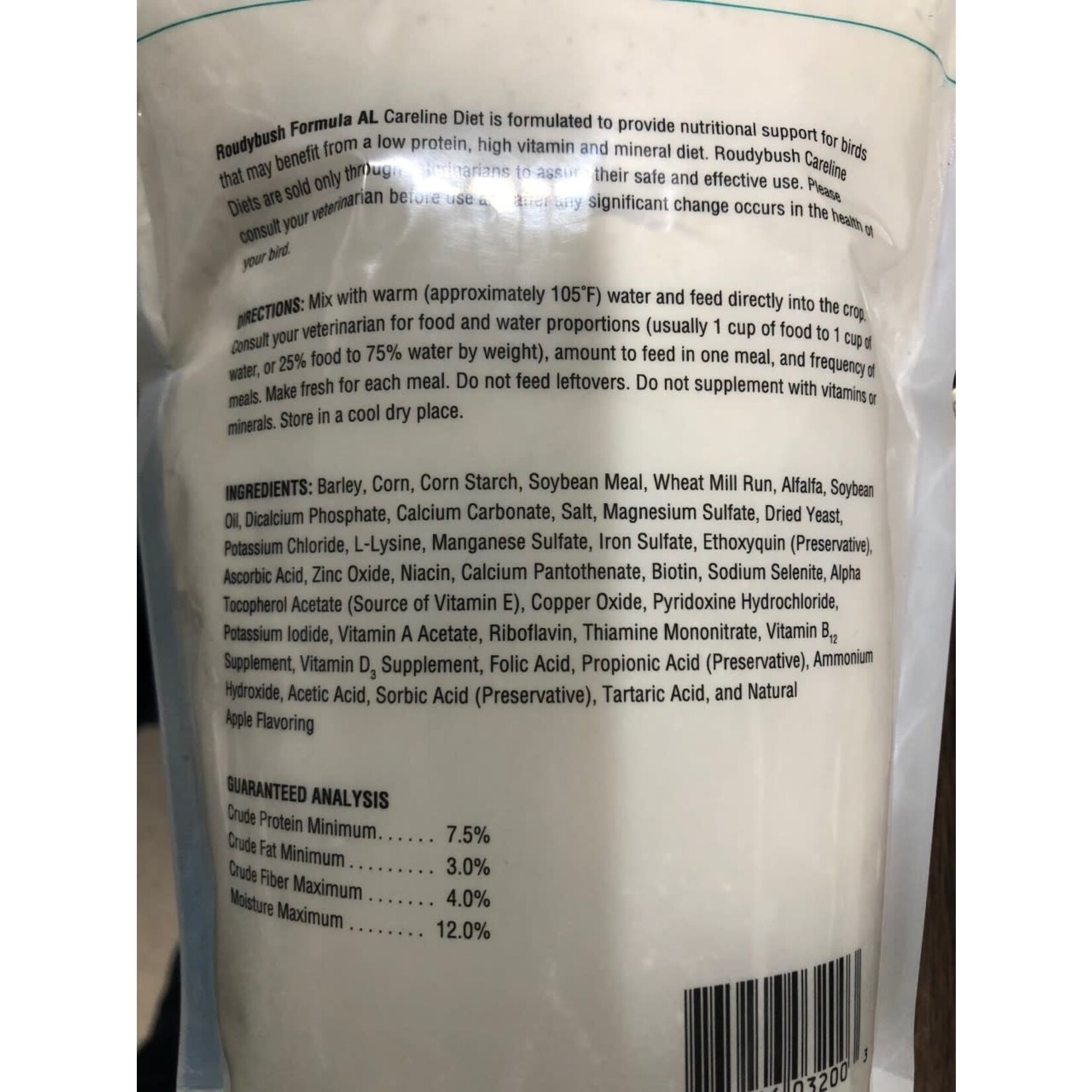 Roudybush Careline Formula AL Liver Care (24oz)  PRESCRIPTION REQUIRED