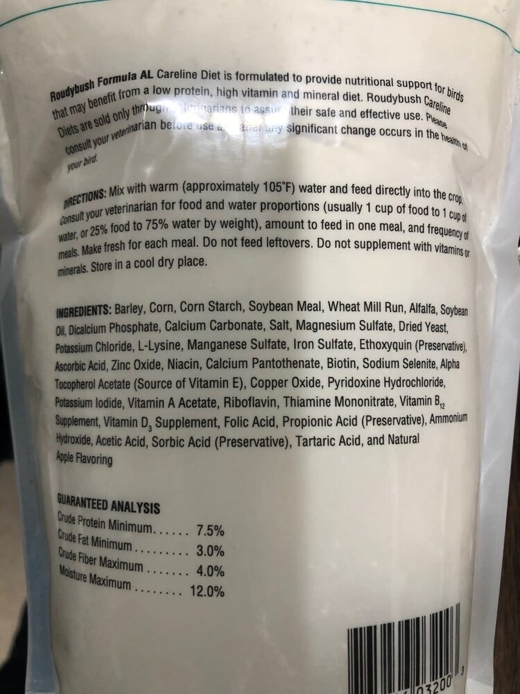 Roudybush Careline Formula AL Liver Care (24oz)  PRESCRIPTION REQUIRED