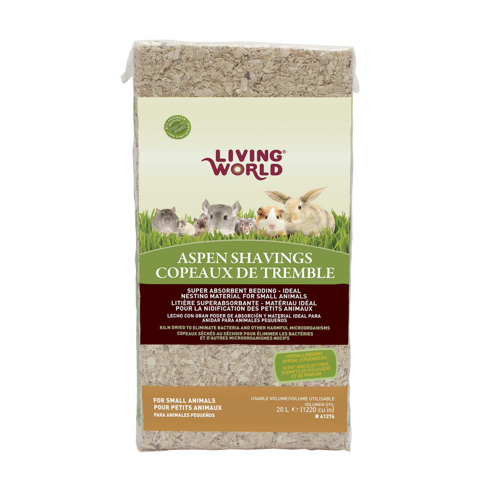 Living World Living World Aspen Shavings 1200 cu in