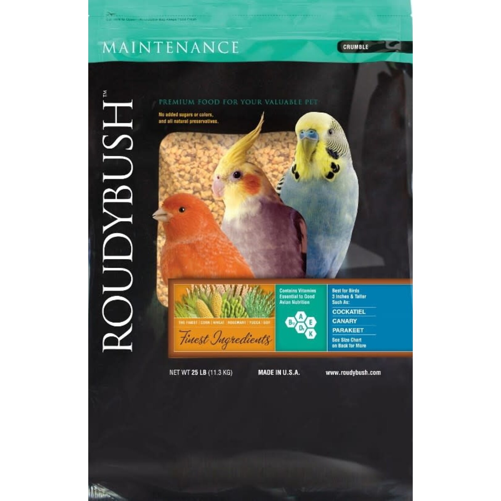 Roudybush Roudybush  Maintenance Crumble  (25lb)