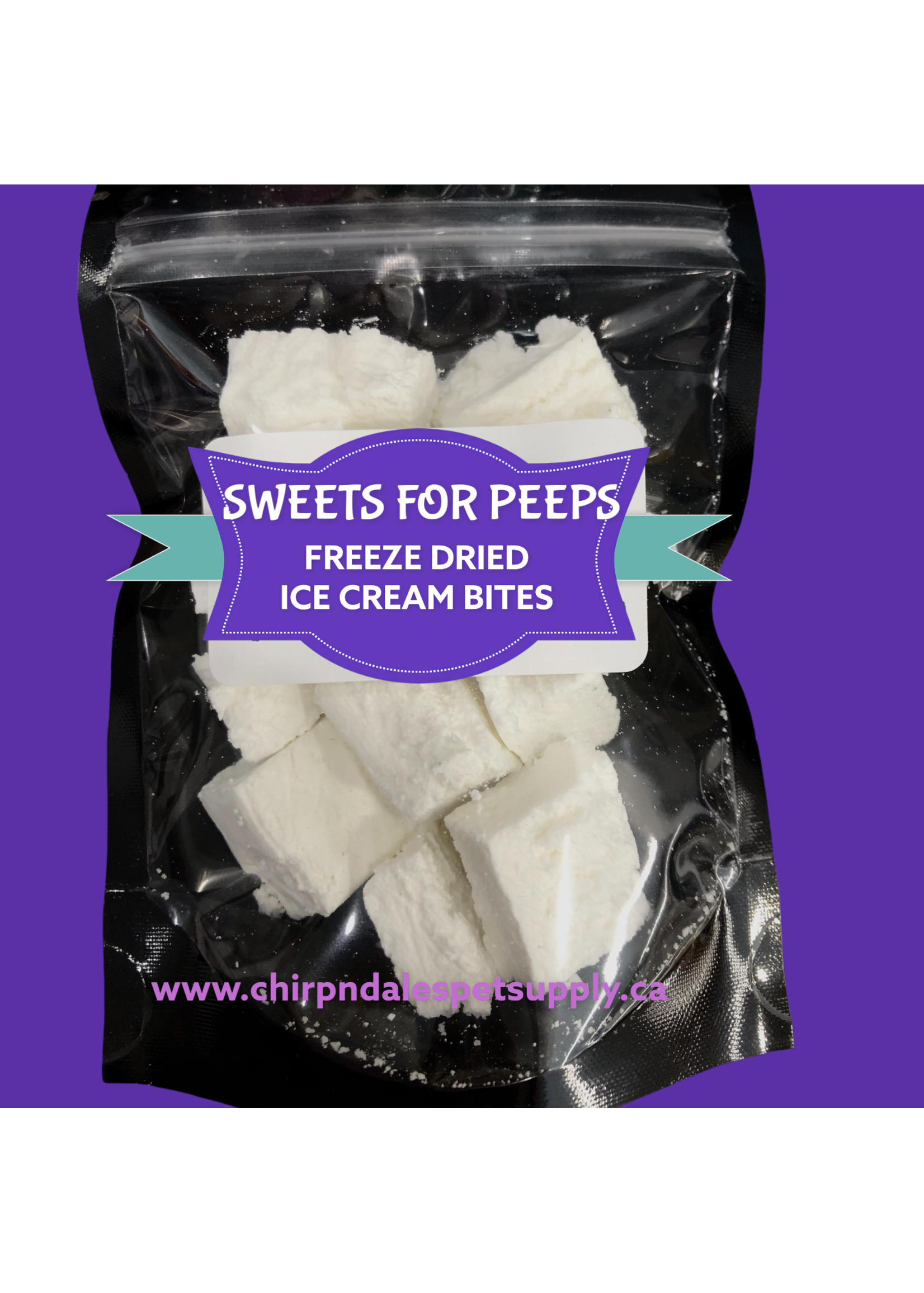 CND Freeze Dried Products Sweets for Peeps Freeze Dried Ice Cream  Bites Assorted Flavors Small Bag