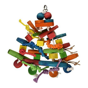 Featherland Paradise Caitec Chew N Push Pull Pet Toy, 7 x 18"