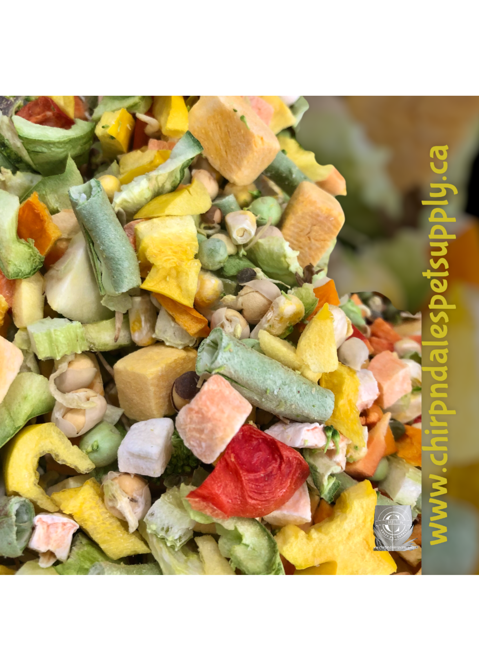 CND Freeze Dried Products Simply Mixed Veggies and Sprouts Freeze Dried