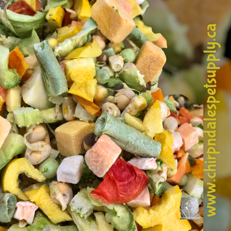 CND Freeze Dried Products Simply Mixed Veggies and Sprouts Freeze Dried