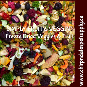 CND Freeze Dried Products Simply Fruit & Veggin’ Freeze Dried Veggies & Fruit with Sprouts