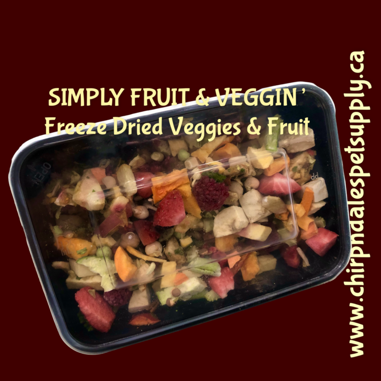 CND Freeze Dried Products Simply Fruit & Veggin’ Freeze Dried Veggies & Fruit with Sprouts