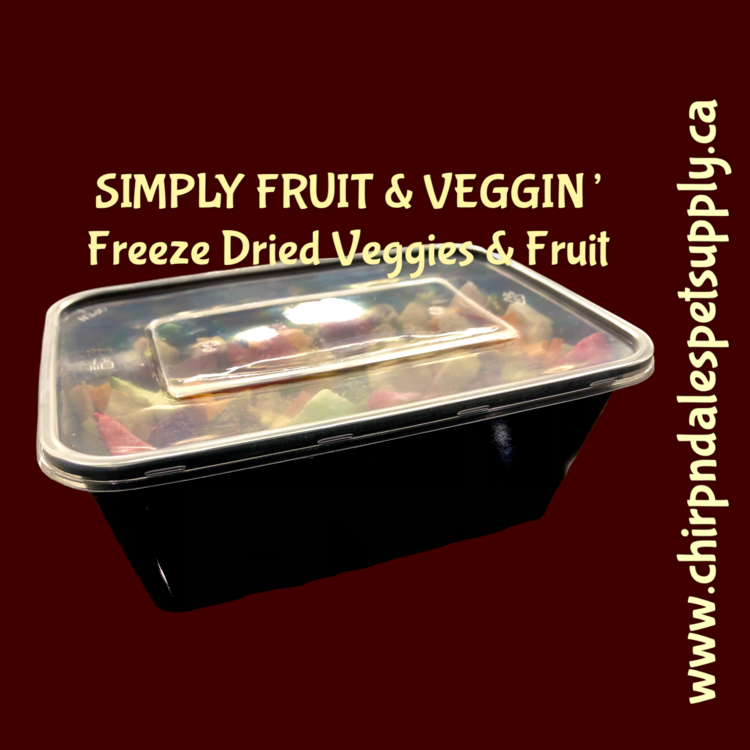 CND Freeze Dried Products Simply Fruit & Veggin’ Freeze Dried Veggies & Fruit with Sprouts