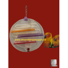 Kings Cages Kings Cages Four Level Foraging Hanging Wheel Large T035