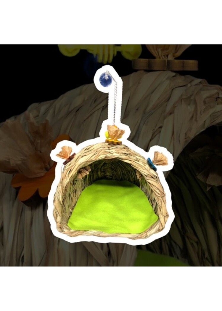 Bonkers Bonkers Open Grass Hut Large 9''x 8''x 7''